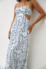 Times Have Changed Maxi Dress White