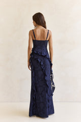 Urban Elegance Maxi Dress Navy