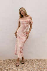 Hold My Heart Maxi Dress Pink