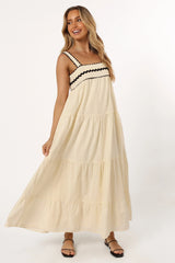 Monroe Midi Dress - Cream