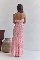 Harmonious Days Maxi Dress Pink