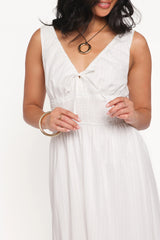 Kayden Maxi Dress - White
