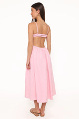 Venice Midi Dress - Pink