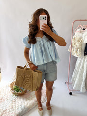 Cape Cod Eyelet (Blue) RESTOCK