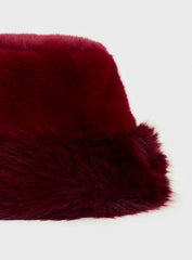 Avaah Fluffy Hat Red