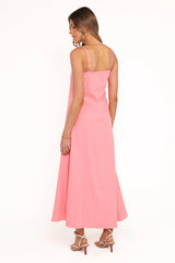 Corina Midi Dress - Watermelon
