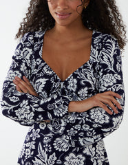 Elasticated Sweetheart Neck Mini Dress