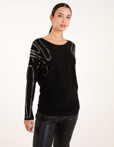 Embellished Shoulder Jumper