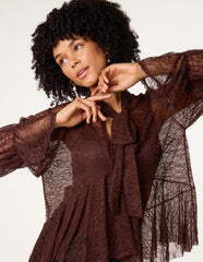 Lace Pussybow Blouse