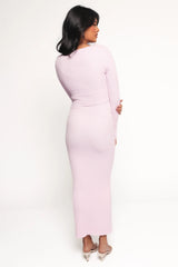 Teodora Midi Dress - Pink