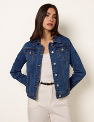 Stretch Denim Jacket