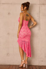 Living My Truth Midi Dress - Pink