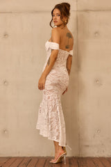 Style Stories Lace Maxi Dress - White