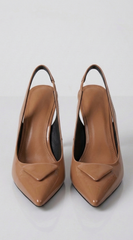Rihanna Sling back Heel - Mocha