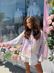 Cotton Candy Sorbet Cardigan PRE ORDER VIP ACCESS