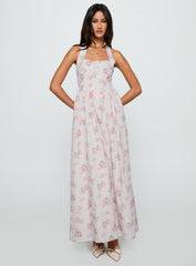 Sunfields Halter Maxi Dress Multi