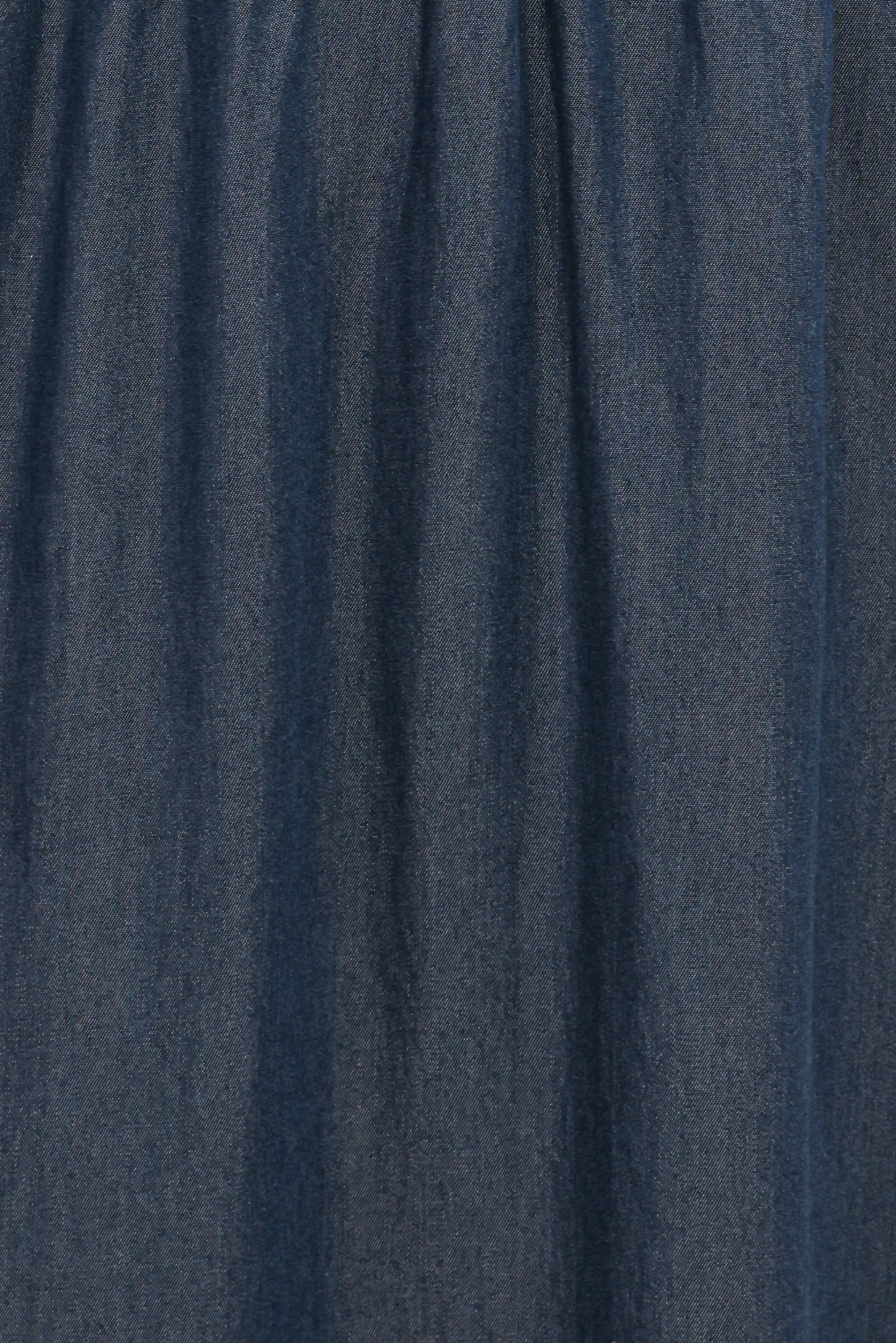 Steele Puff Sleeve Midi Dress - Dark Denim
