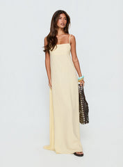 Solie Tie Back Maxi Dress Butter
