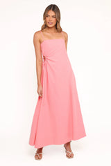 Corina Midi Dress - Watermelon