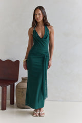 Step To Tune Maxi Dress Teal
