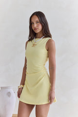 Andromeda Mini Dress Yellow