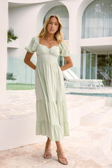 Summer Road-trip Maxi Dress Sage