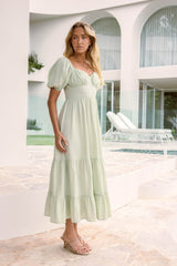 Summer Road-trip Maxi Dress Sage