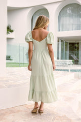 Summer Road-trip Maxi Dress Sage