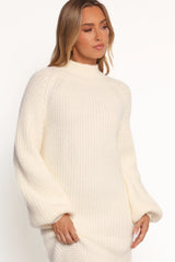 Tobin Knit Maxi Dress - Cream