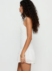 Diandra Halter Romper White