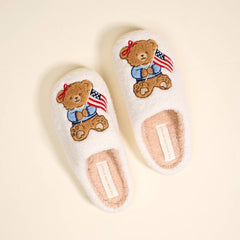 Beary USA SLIPPERS 🧸🇺🇸