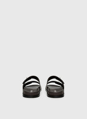Dedication Double Strap Sandals Chocolate