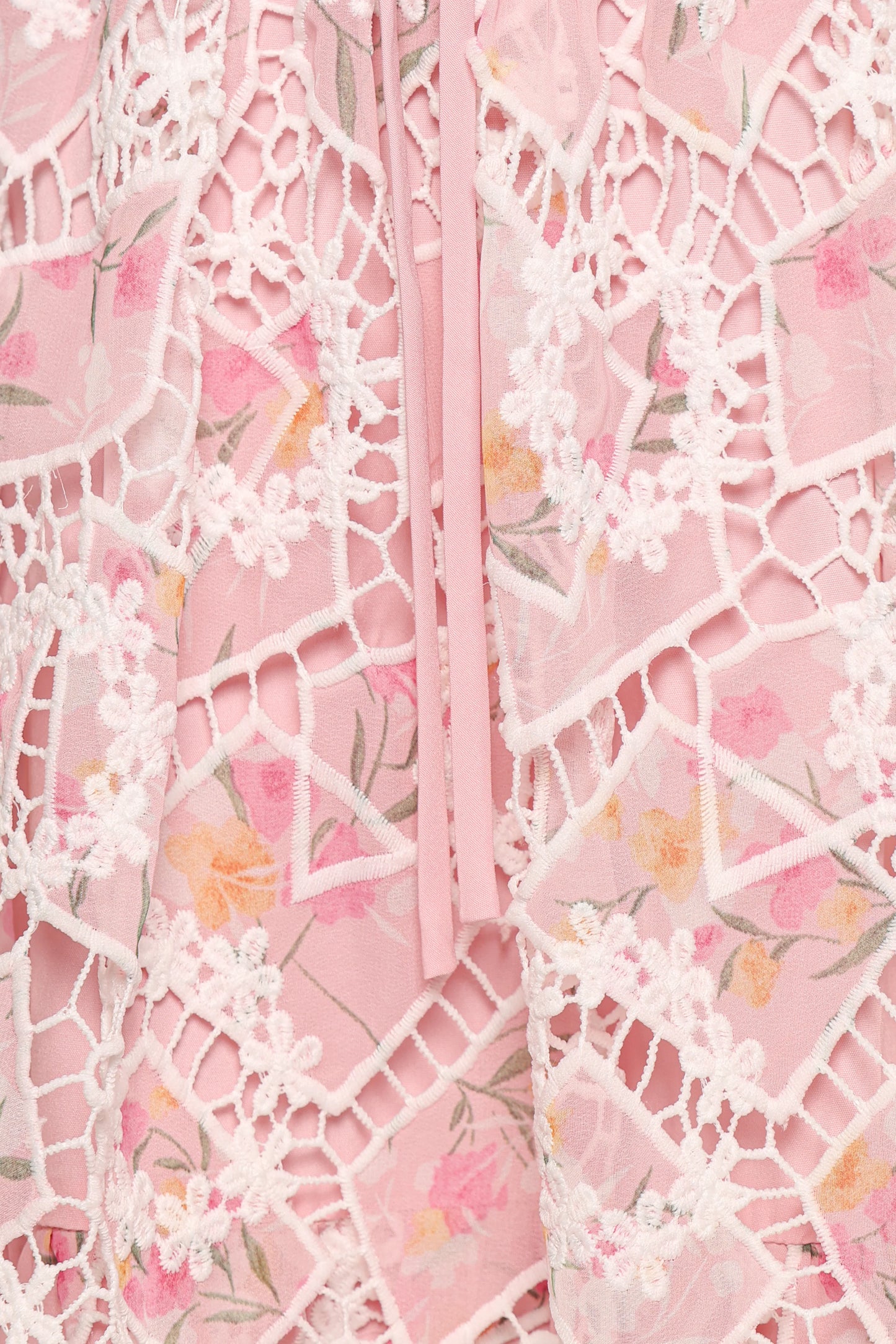 Eleanora Midi Dress - Pink Floral