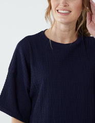 Waffle Trouser And T-Shirt (Set)
