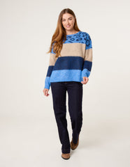 Animal Colour Block Jumper