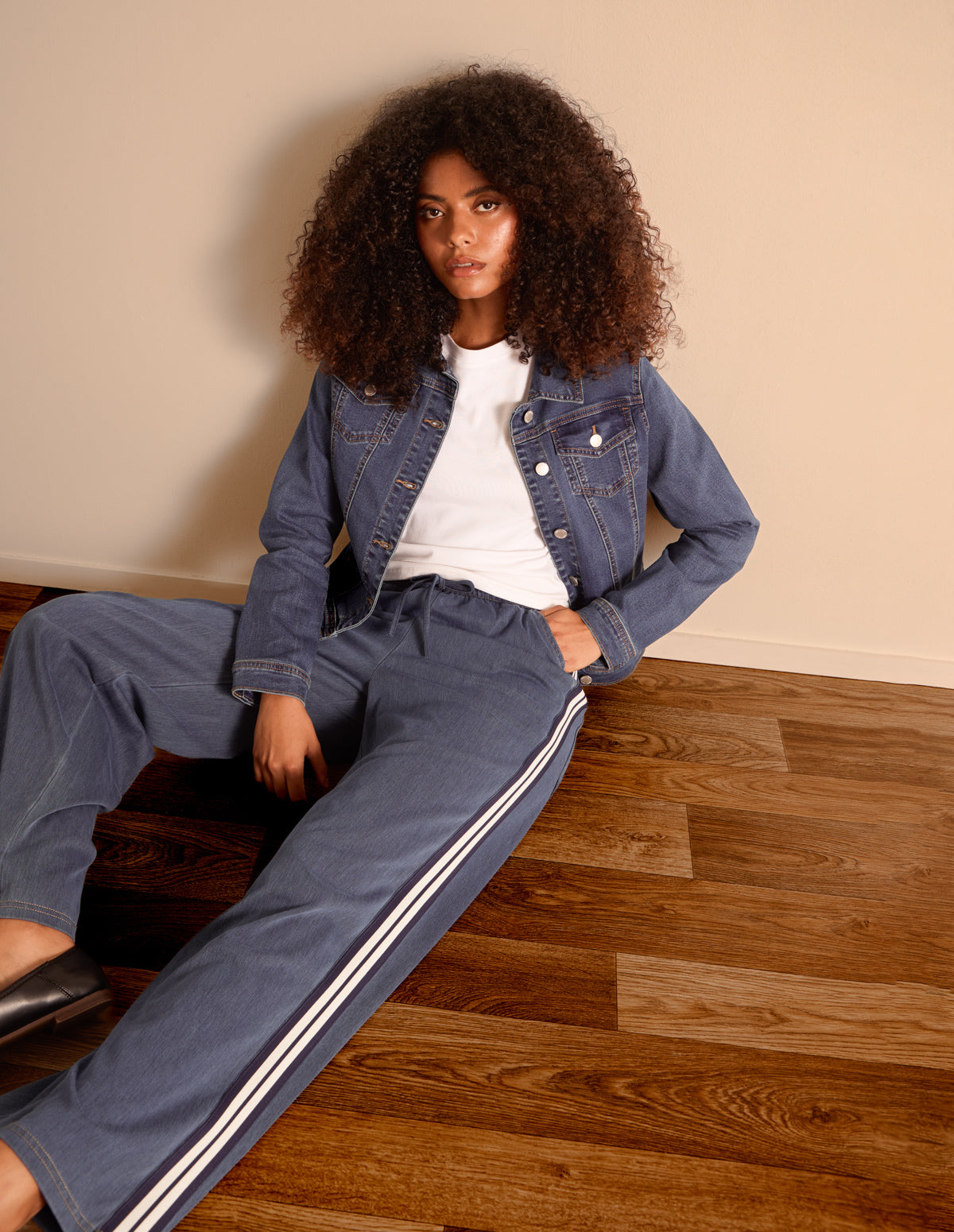 Stretch Denim Jacket