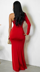 Avyan Maxi Dress - Red