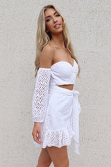 Serenity Dress - White