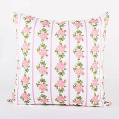 Pink Rose Vine 20x20 Pillow Covers (Set of 2)