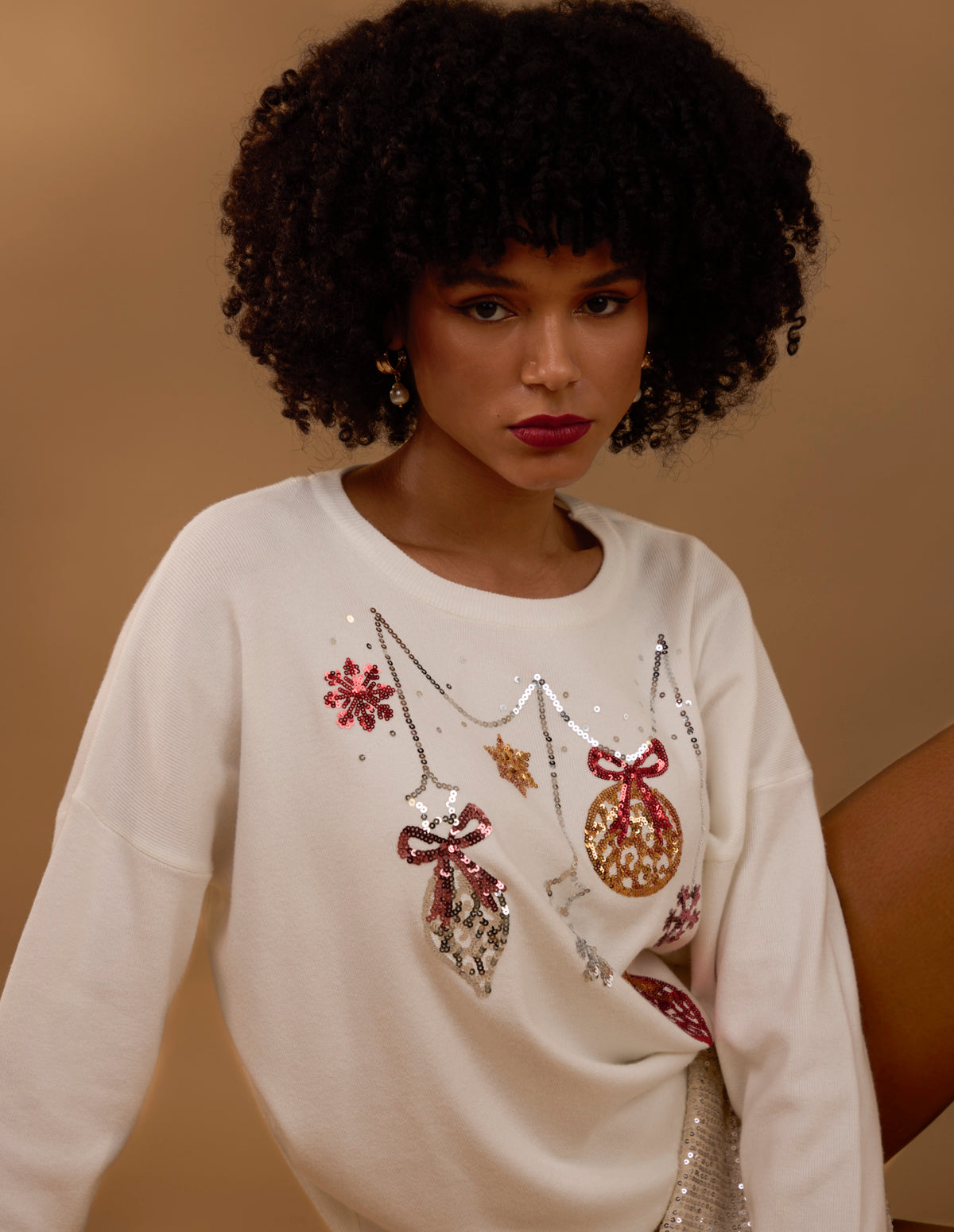 Christmas Jingle Bell Bauble Jumper