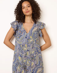 Ruffle Detail Jumpsuit