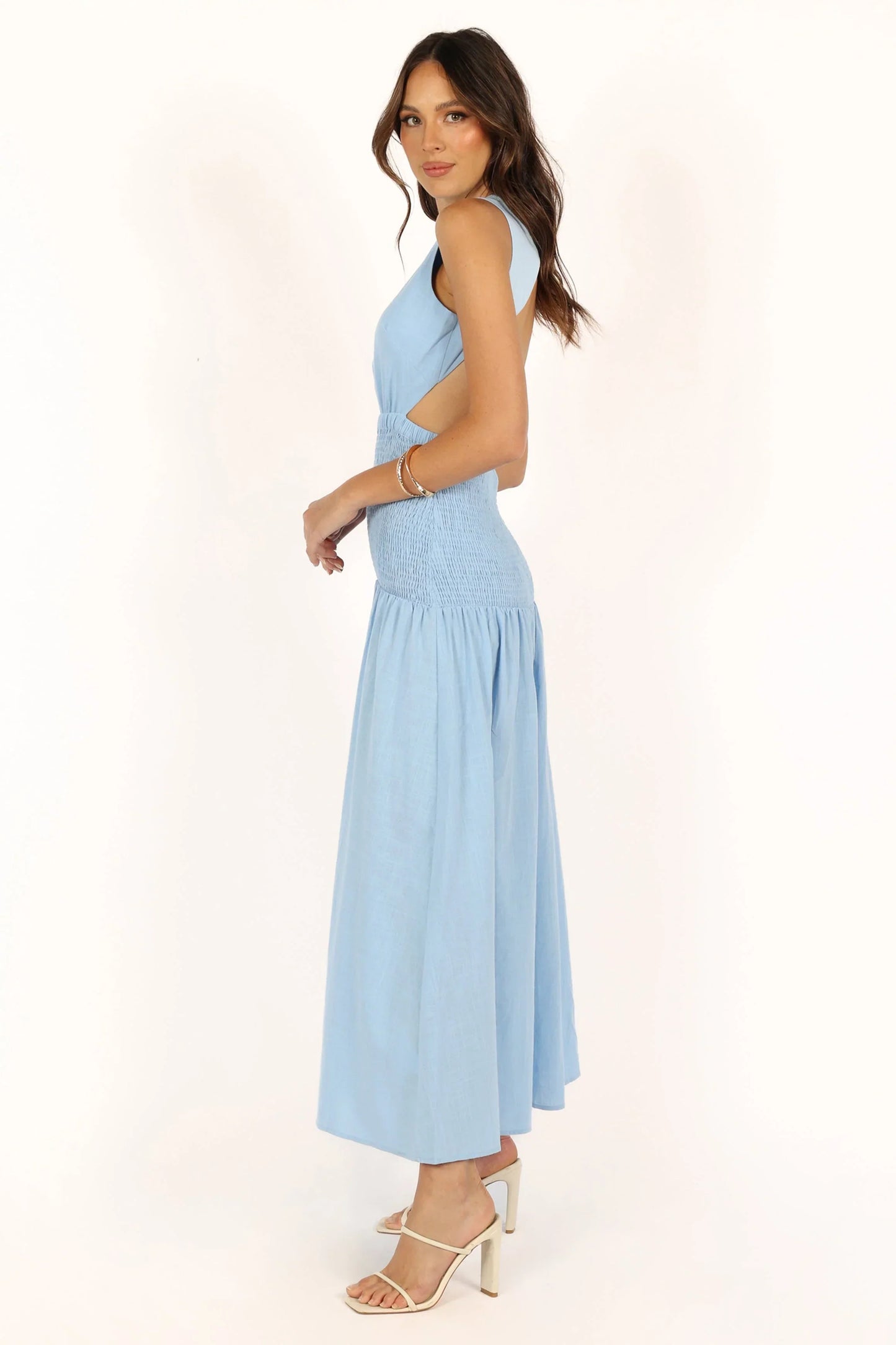 Reagan Maxi Dress - Blue