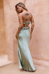 In Her Eyes Maxi Dress - Sage