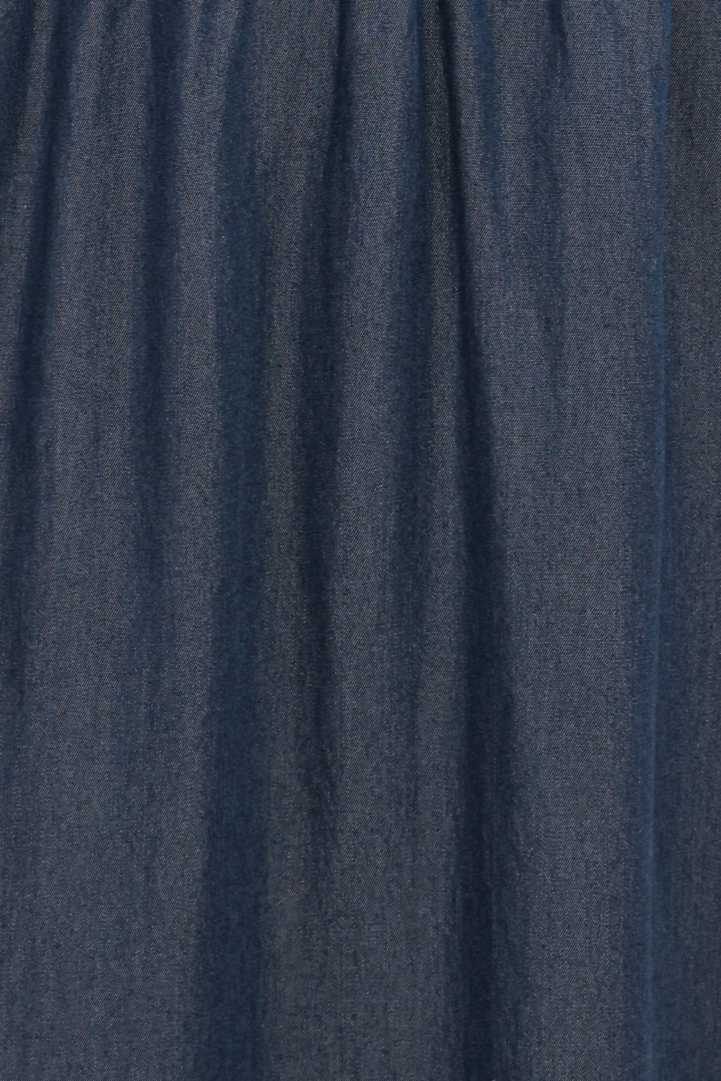 Steele Puff Sleeve Midi Dress - Dark Denim