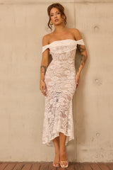 Style Stories Lace Maxi Dress - White