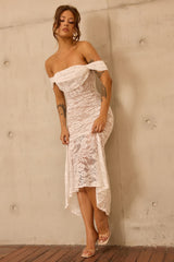 Style Stories Lace Maxi Dress - White