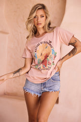 Talk To Nature Tee - Mocha
